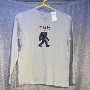 Bass Pro Shops Gray Kids Pajama Top